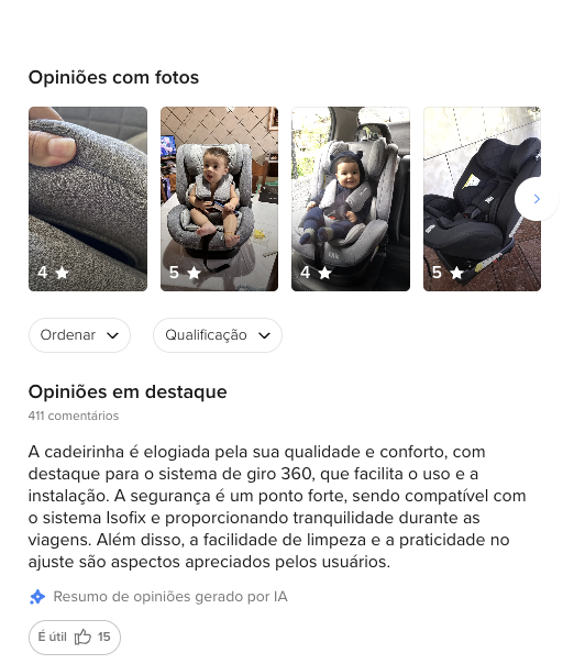 Opinião geral